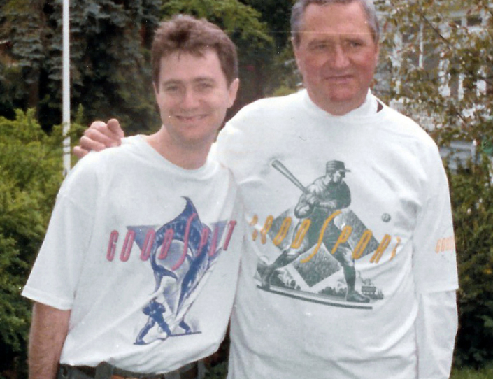 1987: Good Sport T-shirts © Bill Russell