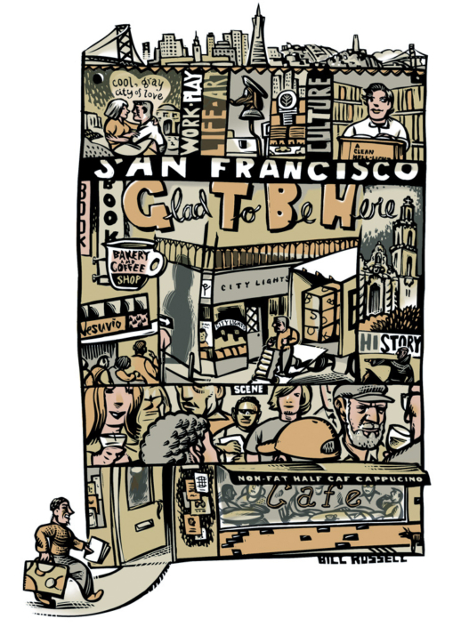 2001: Glad to Be Here – San Francisco Chronicle Glad to Be Here - San Francisco Chronicle © Bill Russell