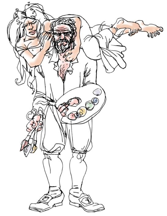 2002: Of Muse and Man – San Francisco Chronicle 2002: Of Muse and Man - San Francisco Chronicle © Bill Russell